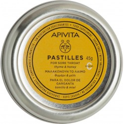 Apivita Pastilles Καραμέλες Μέλι & Θυμάρι 45gr