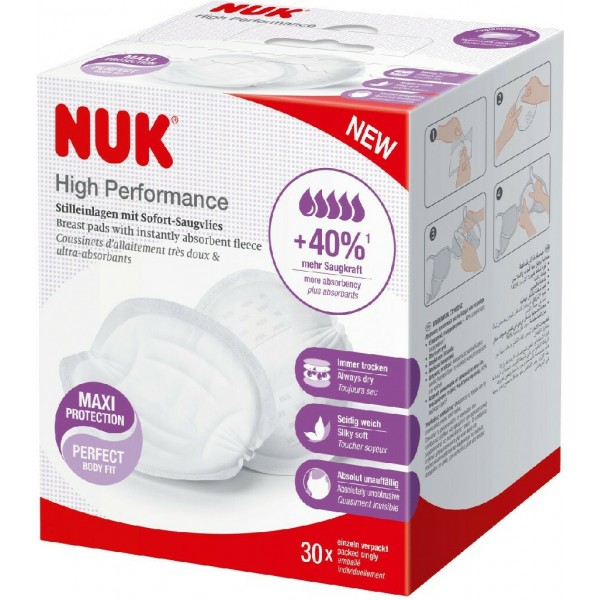 Nuk Επιθέματα Στήθους High Performance 30τμχ