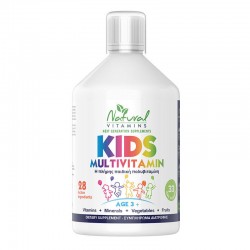 Natural Vitamins Kids Multivitamin 3+ Βιταμίνη 500ml