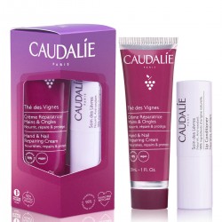 Caudalie The Des Vignes Lip & Hand Duo Σετ Περιποίησης