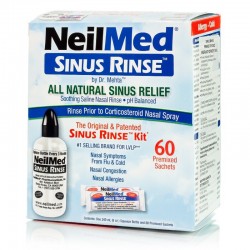 NeilMed The Original Sinus Rinse Kit Σύστημα Ρινικών Πλύσεων + 60 φακελάκια