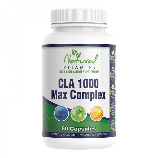 Natural Vitamins CLA 1000 Max Complex 60 tabs