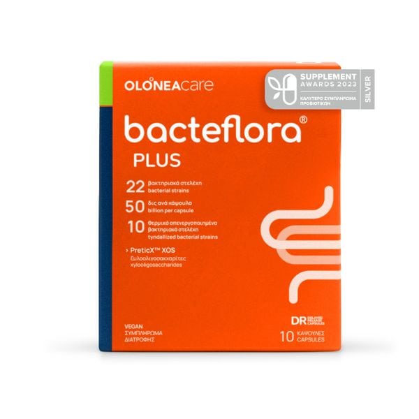 Olonea BacteFlora Plus για Κάθε Ημέρα με Ενισχυμένη Σύνθεση 10 κάψουλες