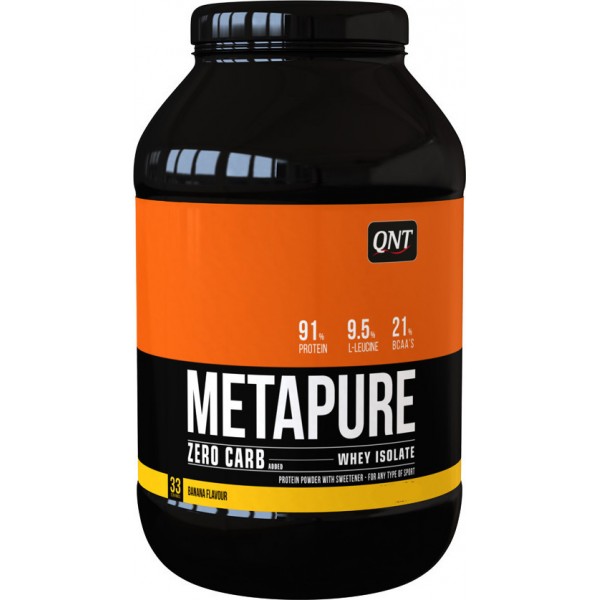 QNT Metapure Zero Carb Whey Isolate 2000gr Μπανάνα