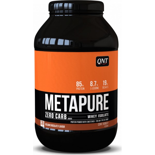 QNT Metapure Zero Carb Whey Isolate 2000gr Belgian Chocolate