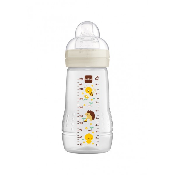 mam Μπιμπερό Easy Active™ Baby Bottle 270ml - Κρεμ